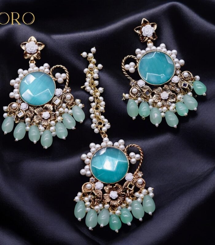 Egyptian doublet earrings