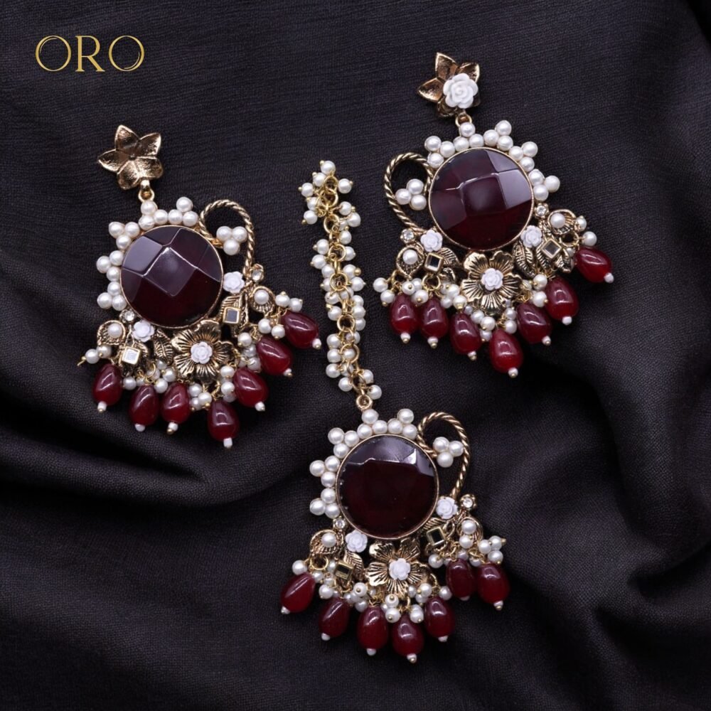 Egyptian doublet earrings