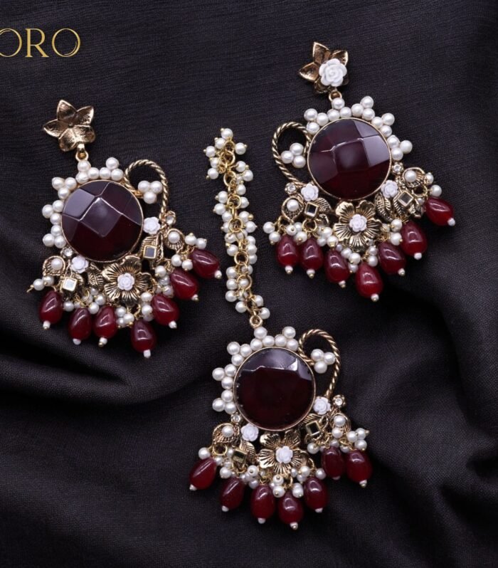 Egyptian doublet earrings