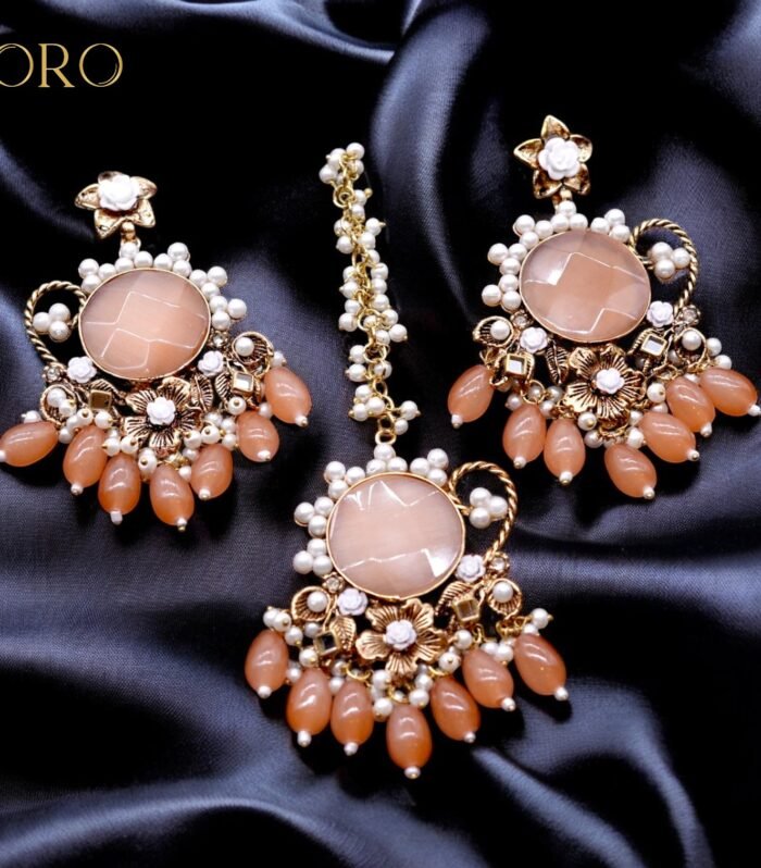 Oro statement Earrings