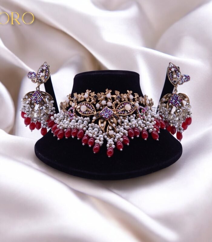 Drop Egyptian bridal set