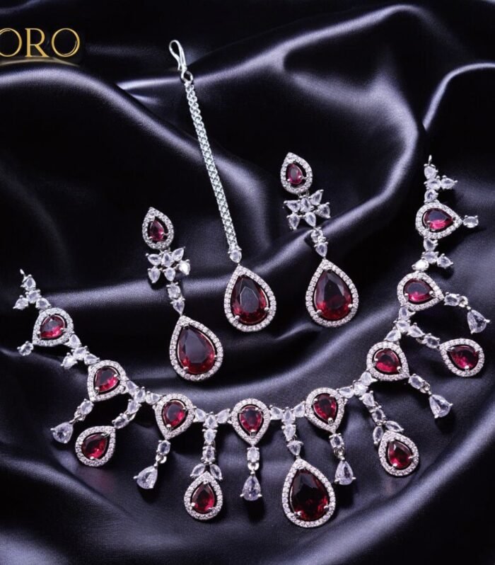 Ruby zircon